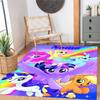 Little Pony (18) Customize your name rug, office chair cushion, home bedroom living room gift.