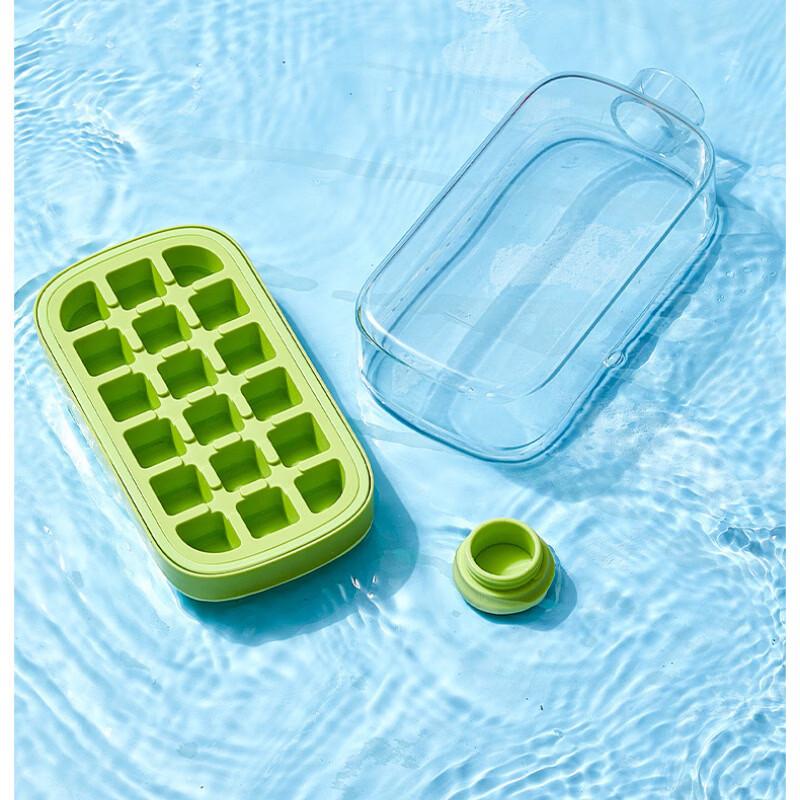 800ml Press-Type Ice Cube Tray with Kettle Mold
