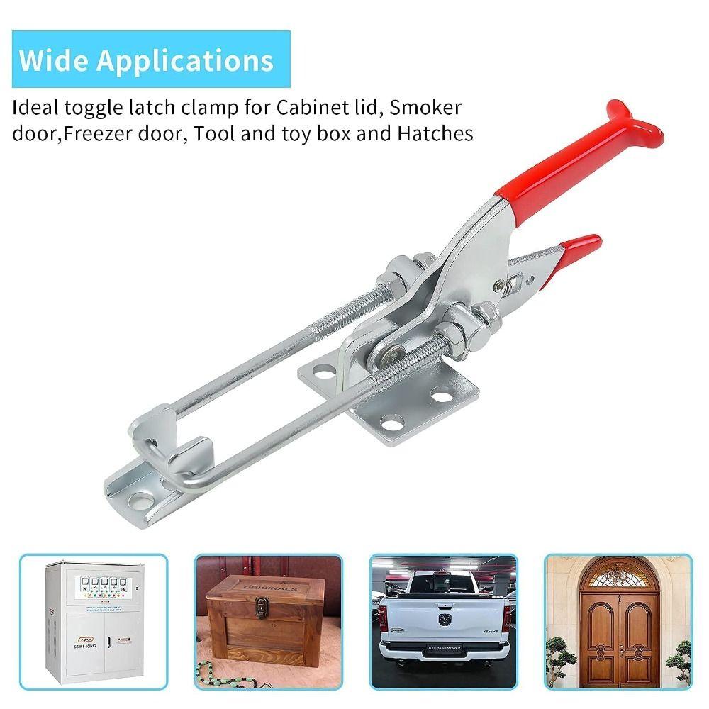 Reifenhalter Kohlenstoffstahl Selbstsichernd Verstellbare Kniehebelspanner Zugriegel U-Bügel Kniehebelverschluss