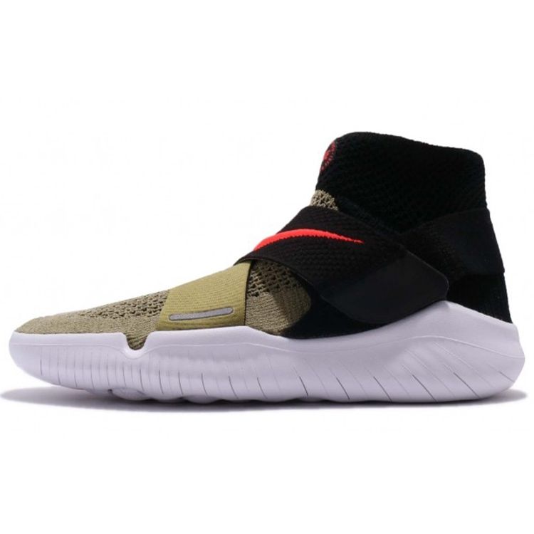 

Nike Free RN Motion FK 2018 Neutral Olive Men Sneakers Green Bright-Crimson 942840-200 41