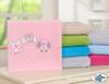 Fleece blanket for babies - Bigi Zibi & Adele Owls - light pink