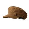 Flat Top Suede Berets Short Brim Painter Hat Casual Newsboy Hat  Women