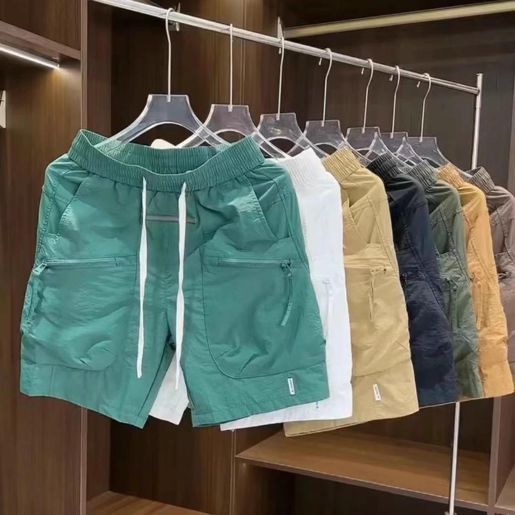 Shorts Men's Fashion Fashion Casual Working Pants Quick Dry Pants Loose Straight Shorts Gym