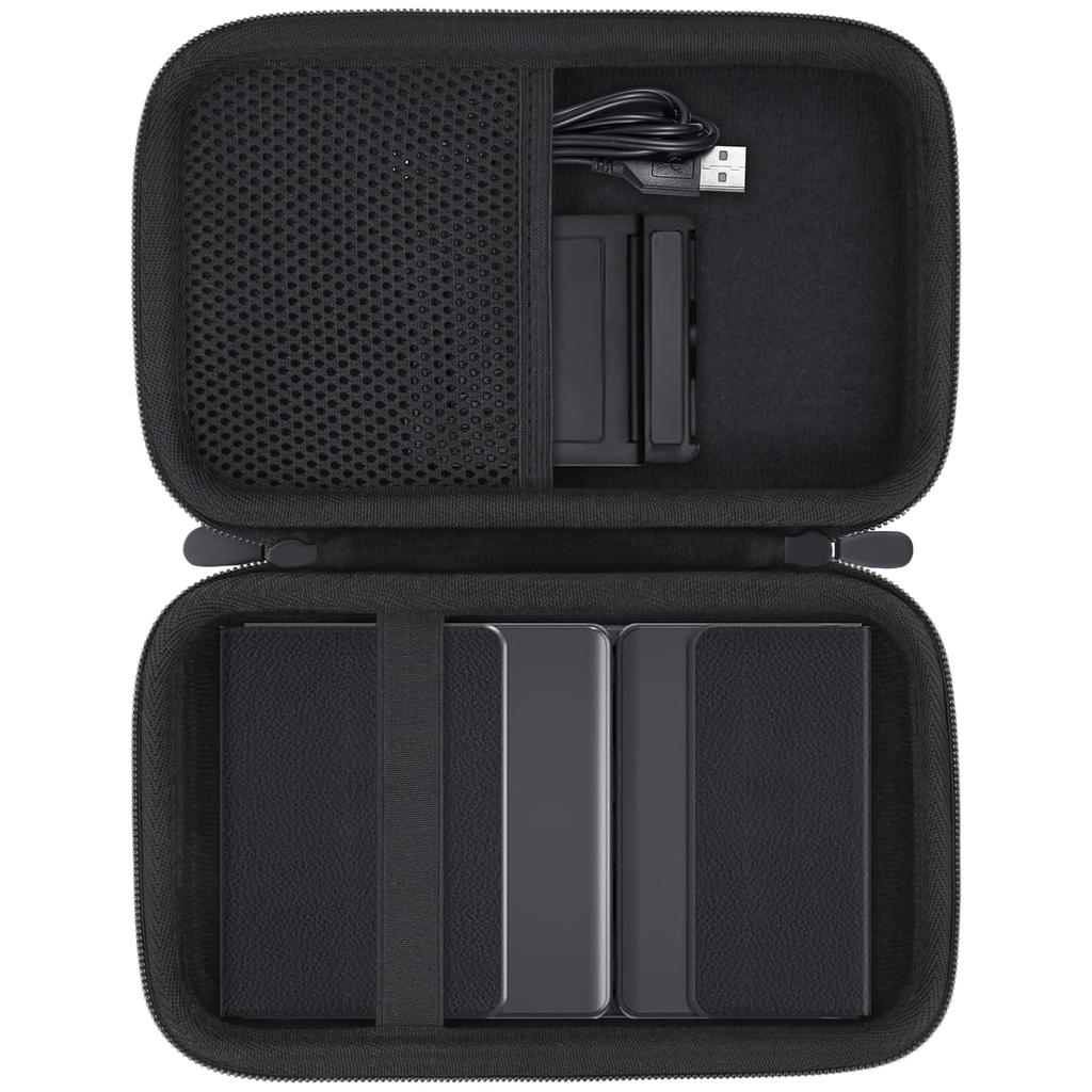 (Aenllosi Storage Case) Omikamo/Ewin Wireless Foldable Bluetooth Keyboard with Touchpad for iPad, Black