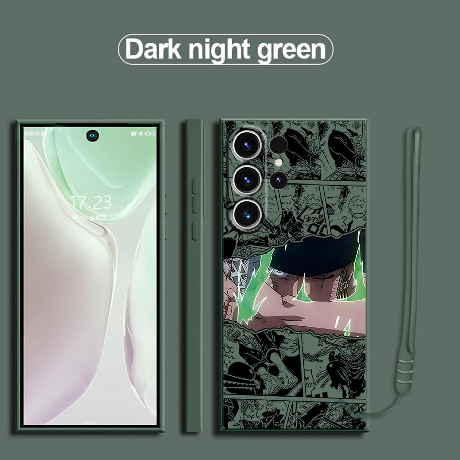 One Piece Retro New Phone Cover Case for Samsung Galaxy S25 S23 S21 Plus S20 FE S24 Ultra Note 20 10 Ultra S25Edge S22