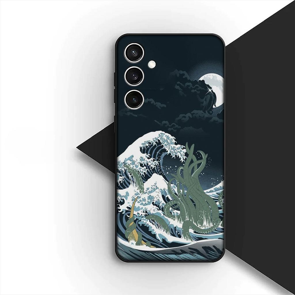 Casing for Apple iPhone 17 Pro XS Max Air 6 7 8 Plus 5 + SE 2022 SE2 16E Phone Cover Protective Case The Great Wave of Kanagawa