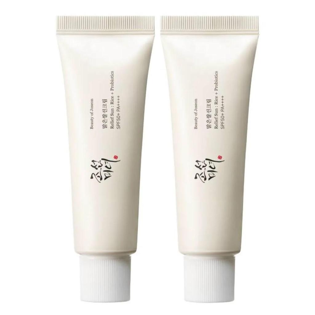 Beauty of Joseon Soleil de secours : Riz + Probiotiques SPF 50+ PA++++ 50 ml*2EA