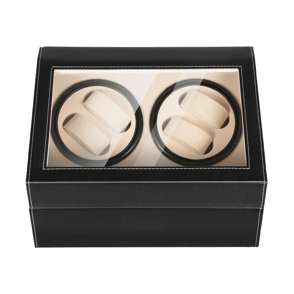 Automatic Rotator Watch Winder Motor Silent Movement Winder Watch Boxes Men Mechanical Watches Display Organizer Accessories