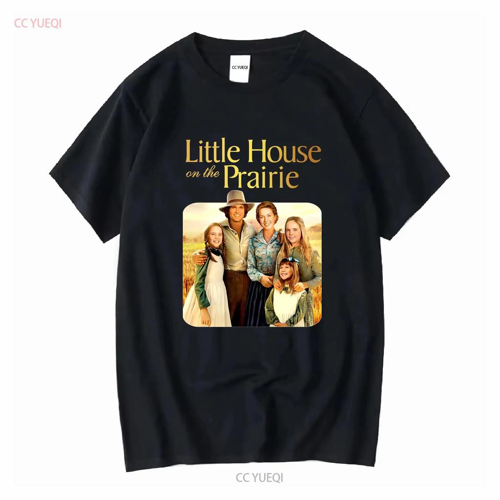 Little House On The Prairie T-shirt Miniatuur Oude Westen Boekenliefhebber Vintage Gewassen Licht Comfortabel Designer Kleding Unisex
