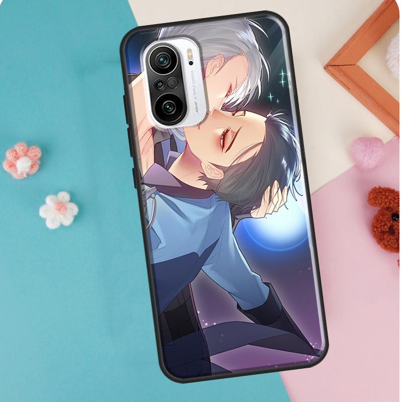 Yuri On Ice Anime-Hülle für POCO F3 F1 F2 M3 M4 X4 Pro GT X3 Pro Abdeckung für Xiaomi Mi 11 Lite 12 X Mi 11T Pro