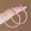 Dopamine Flower Ear Hooks: Holiday-Style, No Piercing, Cute Seaside Earrings for Women