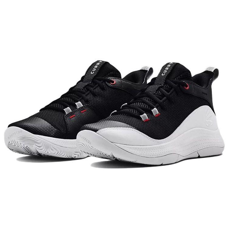 Under Armour 3Z5 Black White Unisex Sneakers 3023087-006
