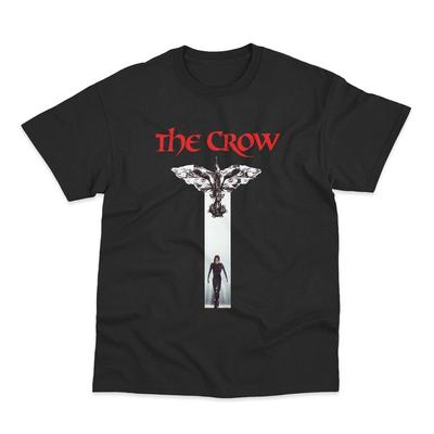 The Crow TShirt Unisex Classic Gothic Supernatural Movie Graphic Tee Retro Dark Fantasy Streetwear Short Sleeve Casual Summer Top