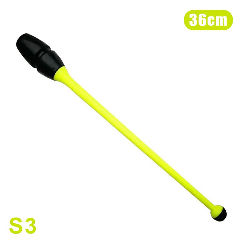 

36/41 см Стержень для художественной гимнастики Гимнастическая палочка Тренировочное оборудование Ритмическая фитнес Детская тренировка Соревновательный стержень 36cm