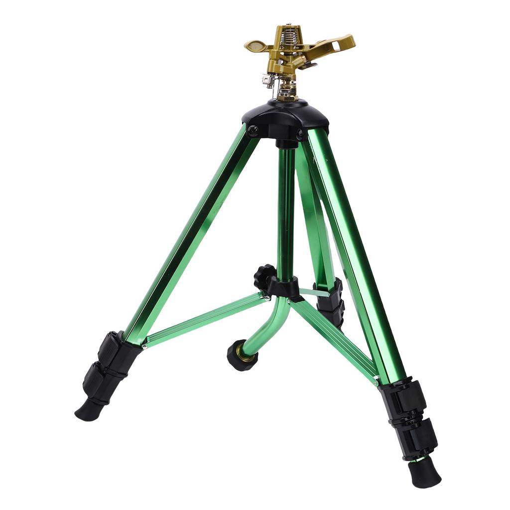 Sprinkler on Tripod Base, Heavy Duty Sprinkler Head Large Area Irrigation with 3Celsius4 Inch Connector Extension Legs, Sprinklers for Yard La