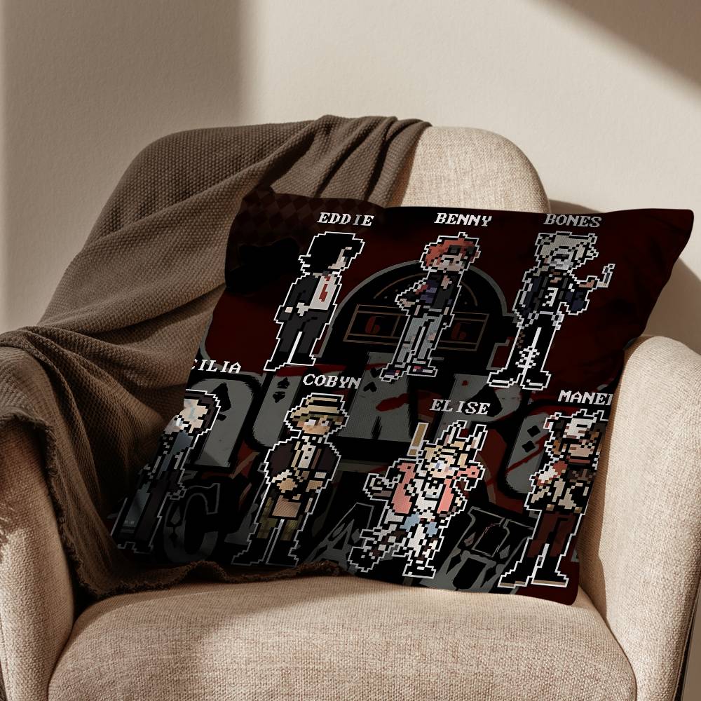 Benny Jackpot Crash Course Eddie pillow cover living room sofa cushion cover bedroom room bed pillow cover home decoration