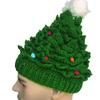 Handmade Knitted Christmas Parent-Child Hat - Warm Creative Winter Holiday Accessory