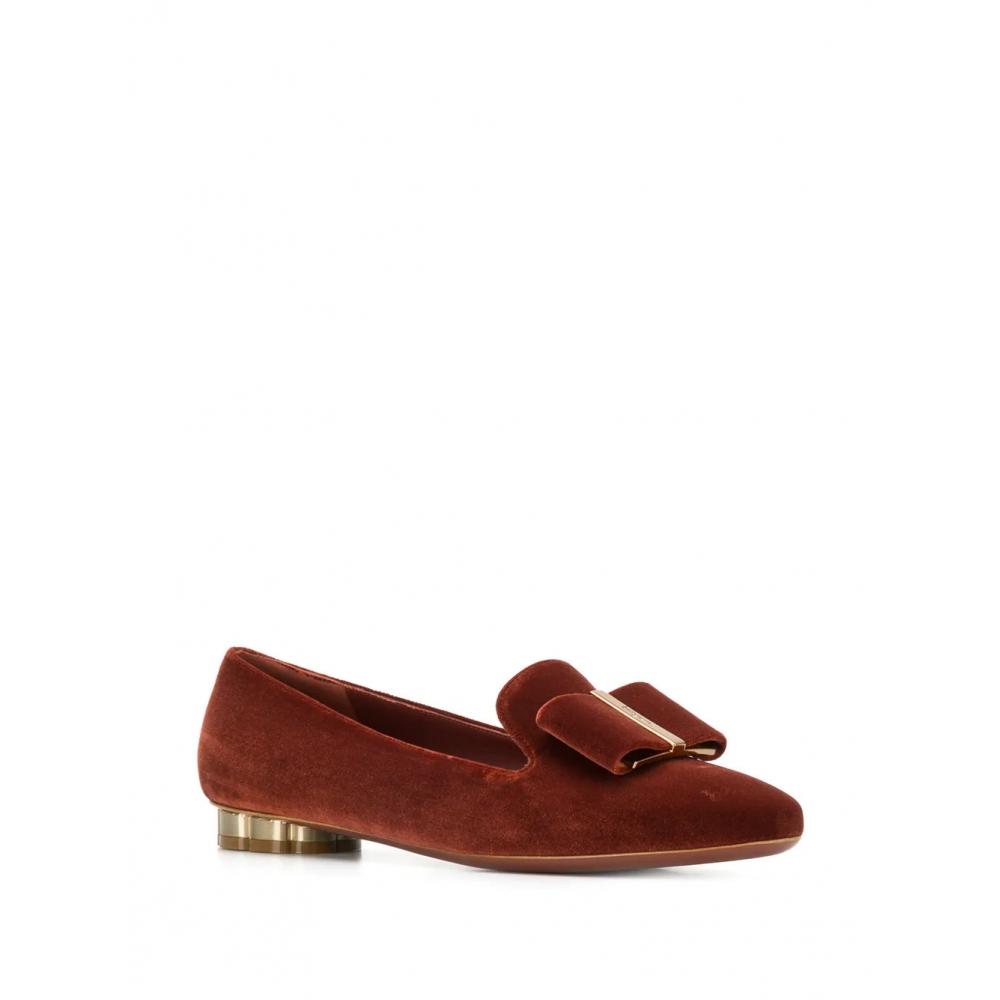 Salvatore Ferragamo Ferragamo Sarno Loafers Orange