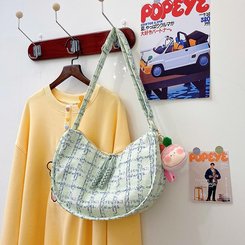 Women's bag new shoulder bag fashionable sweet messenger bag dumpling bag