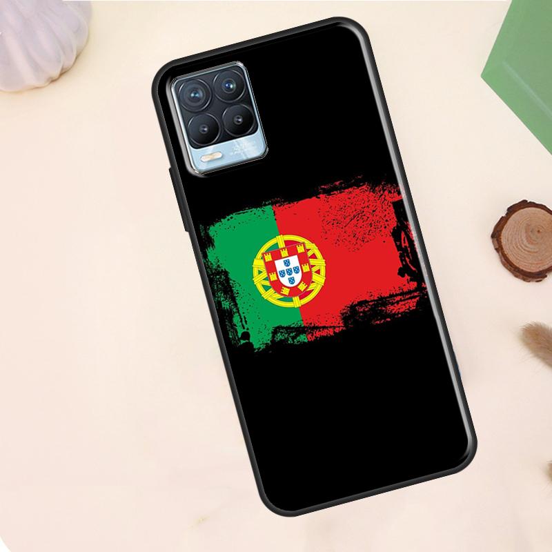 Portugal Flag Case For Realme 15 Pro GT7 GT6 C75 C65 C67 C61 C53 C55 C51 C35 C63 C71 11 12 13 14 Pro Plus