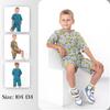 Boys’ Summer Set (T-Shirt + Shorts) – Breathable Knit & Fun Print, Summer ,  6458-055 HC