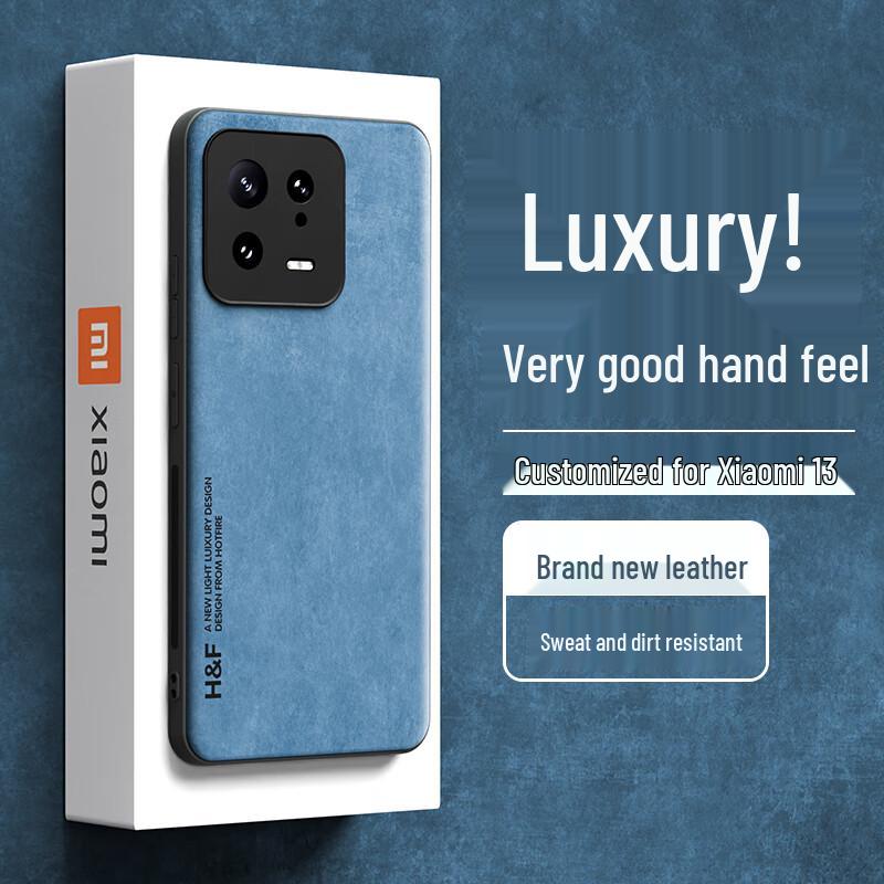 

Матовий чохол для телефону Hotfire з ефектом шкіри, повний захист Xiaomi 13