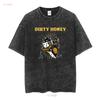 New Dirty Honey Band Music Heavy Cotton Black T Shirt long or short sleeves vintage Washed Soft Casual Top For Everyday Wear