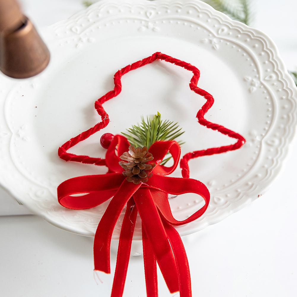 Antique Style Christmas Bell Door Hanger Car Decoration 35*11cm Christmas Bell Auditory Appeal Festive Decoration