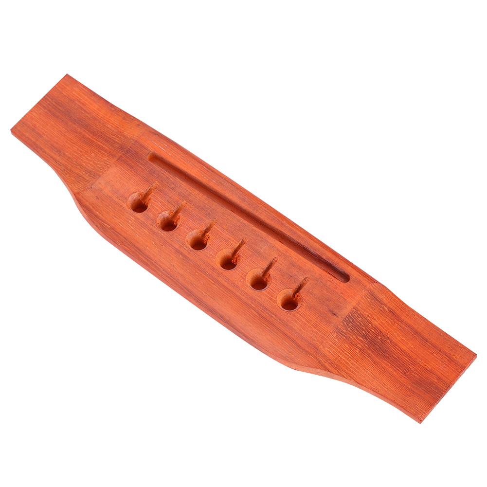 6 String Rosewood Acoustic Guitar Bridge Saddle
