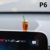 1Pc Cute Healing Kitten Ornaments For Car Dashboard Resin Cat Figure Car Interior Decorative Cat Ornament Vehicle Accessories