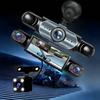 Car  cam 1080P 4 Channel Front Rear Left Right   Cam with Sensor   Recording Supports WiFi Mobile APP