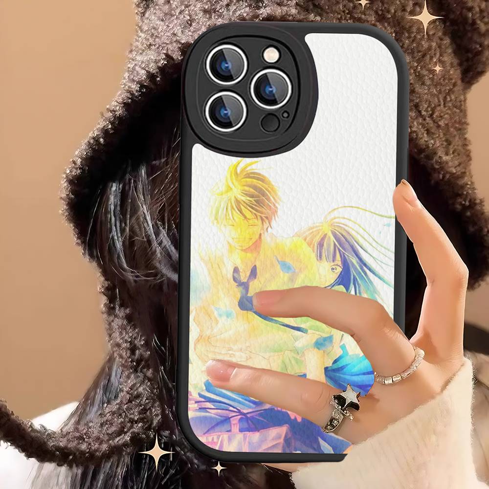 K-Kimi Ni T-Todoke For IPhone 16 15 14 13 12 11 Pro Max Plus Leather Phone Case