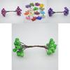 Bright And Festive Mini Christmas Foam Frosted Holly Berry Flower For Your Home