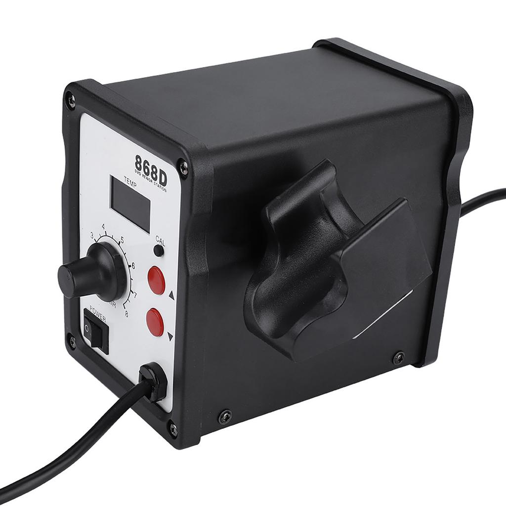 868D 700W Cyfrowy Wyświetlacz Hot Air Gun Heat Gun Stacja Lutownicza z 5 Dyszami