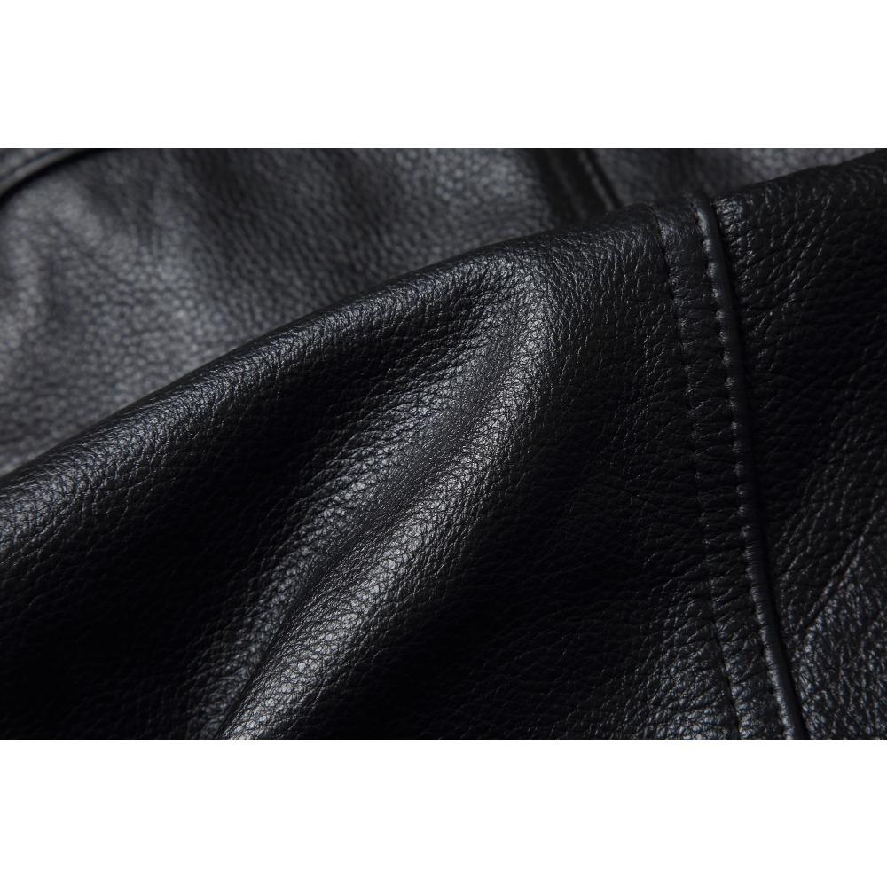 Chinesische Größe Echtes Kuh Leder Weste Gürtel Motorrad Weste Für Männer Biker Weste Slim Fit Rindsleder Leder Jacken Ärmellose Frühling Herbst