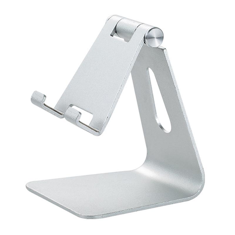 Z4A Small Size Adjustable Desktop Lazy Mobile Phone Tablet Holder Aluminum Alloy Stand Cellphone Tablet Bracket