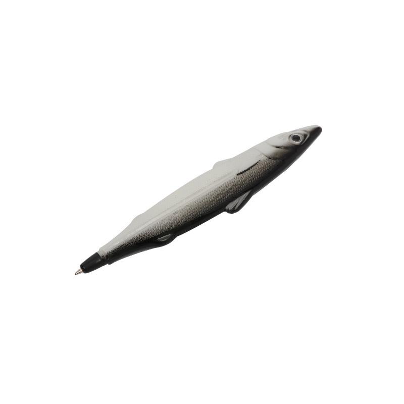 Fish-Shaped 0.7mm Ballpoint Pen for Kids - Portable Continuous Ink Pen for Office and School Use