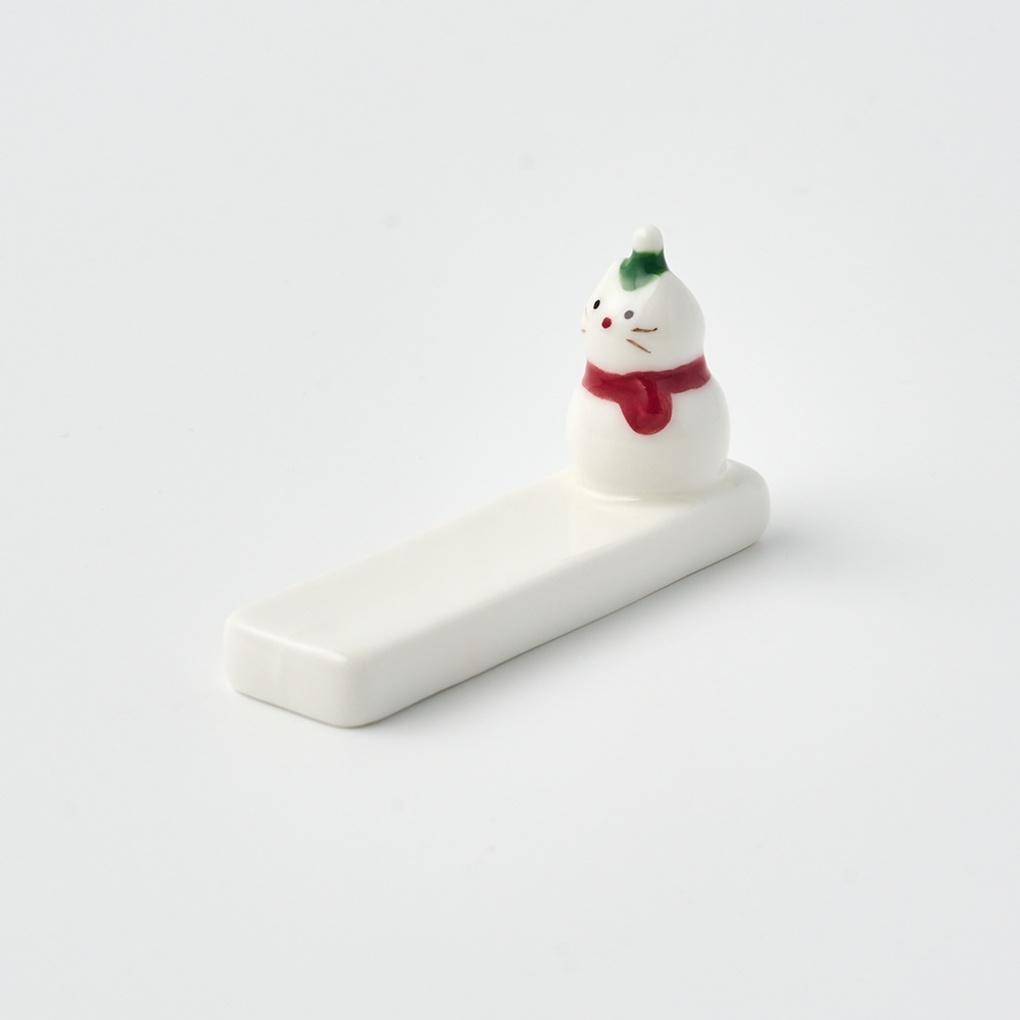 [Click on the banner]L Cozy Winter Snowflake Spoon Rest, White_NK9125051