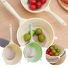 Rice Filtration Spoon Large Capacity Filtration Basin For Daily Use