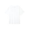 Nike Men's Solid Color Loose-Fit White T-Shirt