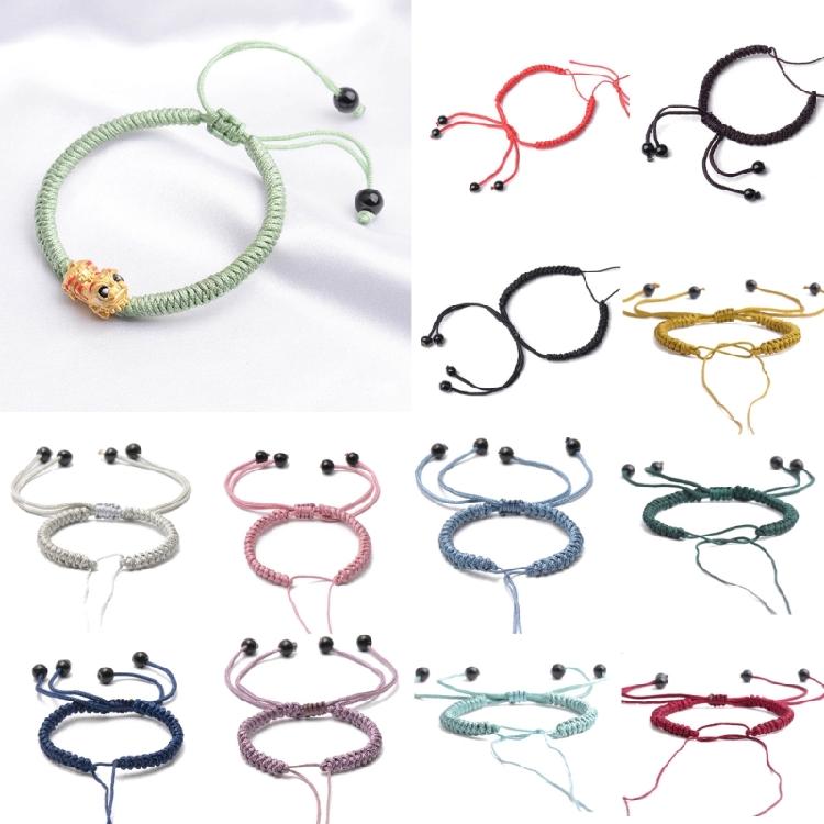 Pack of 10 Rope Bangles Stylish Diamond Knot Wrist Chains for Everyday Wear
