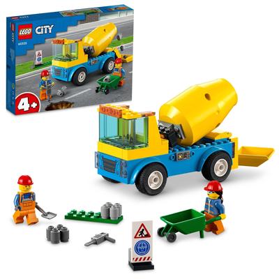 LEGO Caminhão betoneira 60325 Bloco de brinquedo Presente Veículo de construção da cidade Veículo Meninos Meninas 4 anos ou mais