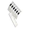 Durability Metal Replacement Plate With Tremolo Block Shims For Improved String Tension Control