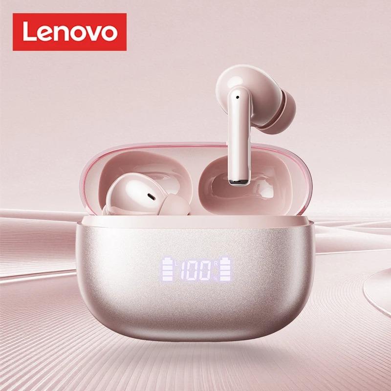 Original Lenovo LE232 ANC Noise Cancelling True Wireless Earphones Bluetooth 6.0 Gaming Headphone LED Digital Display In Ear HiFi Stereo Bass Earbuds