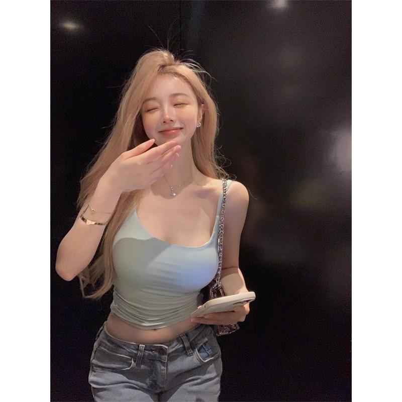 Soft Seamless Padded Camisole Tank Top