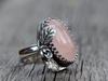 Vintage Goose Egg Shape Inlaid Alloy Ring for Women