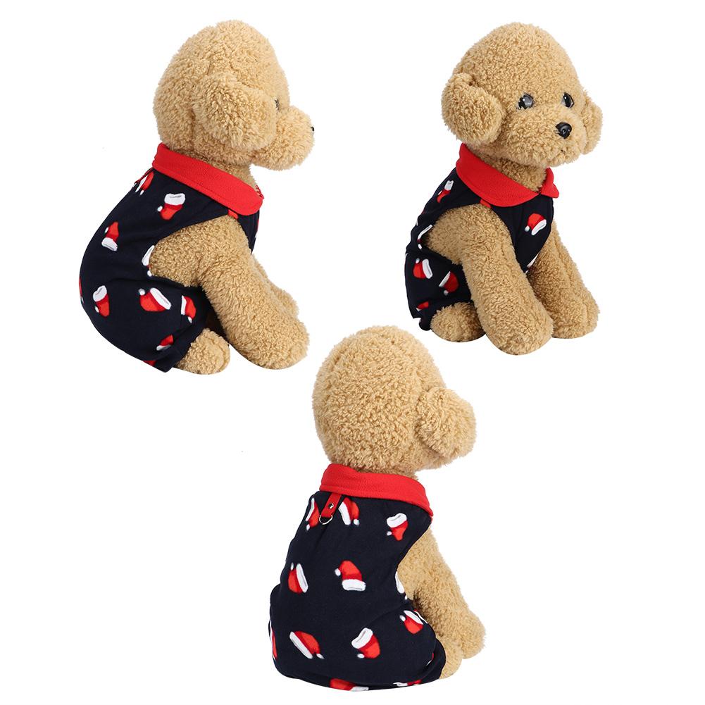 Winter Soft Warm Xmas Cute Dog Clothes Dress for Small Pet Dogs Puppy Jacket Clothing OutfitXL