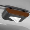 Universal Armrest Box Tissue Box Hanging Napkin Holder Durable Car Sun Visor Tissue Box  Automobile