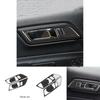Stylish Carbon Fiber Inner Door Handles Bowl Trim For Ford Mustang 2015-2017