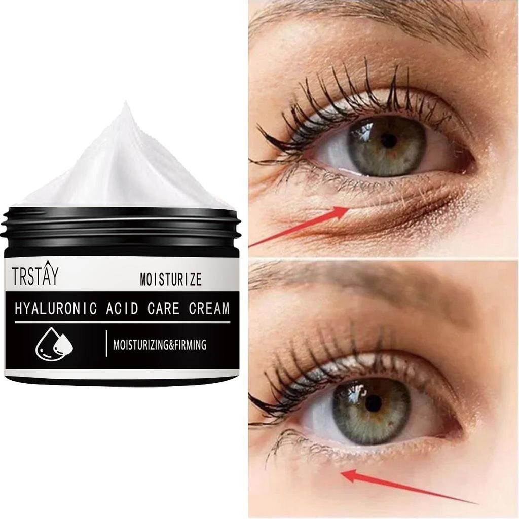 Den fuktighetsgivende øyekremen irriterer skånsomt ikke og jevner ut rynker, reduserer fine linjer, jevner ut og forfiner og forbedrer skadet hud